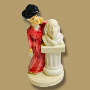 Sebastian Miniatures Figurine Mrs Rittenhouse Square Signed 3 Inch